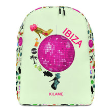 Load image into Gallery viewer, Minimalist Backpack 'Ibiza disco'