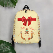 Load image into Gallery viewer, Backpack Eris 'Feliz Navidad'