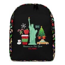 Load image into Gallery viewer, Backpack West 'Christmas in New York'
