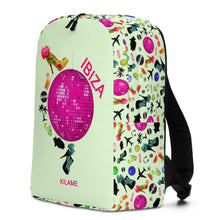 Load image into Gallery viewer, Minimalist Backpack 'Ibiza disco'