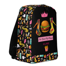 Load image into Gallery viewer, Backpack Hamburger 'Pop Princess'