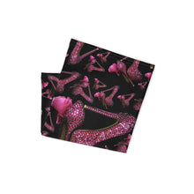 Load image into Gallery viewer, Neck Gaiter 'Pink crystals shoes'