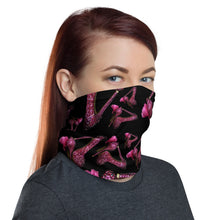 Load image into Gallery viewer, Neck Gaiter 'Pink crystals shoes'