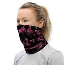 Load image into Gallery viewer, Neck Gaiter 'Pink crystals shoes'