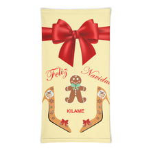 Load image into Gallery viewer, Women Neck Gaiter 'Feliz Navidad'