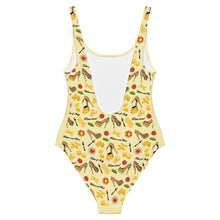 Load image into Gallery viewer, One-Piece Swimsuit 'Pasta and shoes'