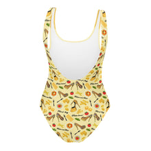 Load image into Gallery viewer, One-Piece Swimsuit 'Pasta and shoes'