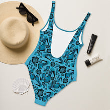 Load image into Gallery viewer, One-Piece Swimsuit 'Travel blogger'