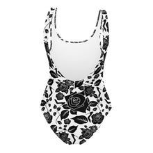 Load image into Gallery viewer, One-Piece Swimsuit 'Black Roses'