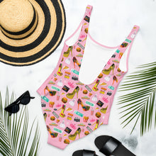 Load image into Gallery viewer, One-Piece Swimsuit 'Pink Pop Princess'