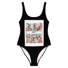 Load image into Gallery viewer, One-Piece Swimsuit Dar '24/7 Influencer'
