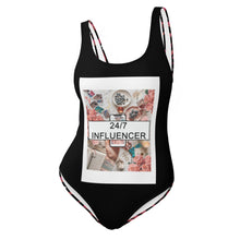 Load image into Gallery viewer, One-Piece Swimsuit Dar '24/7 Influencer'