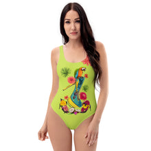 Load image into Gallery viewer, One-Piece Swimsuit 'Tropical'