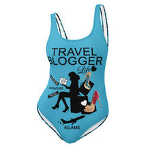 Load image into Gallery viewer, One-Piece Swimsuit 'Travel blogger'