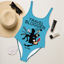Load image into Gallery viewer, One-Piece Swimsuit 'Travel blogger'