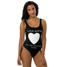 Load image into Gallery viewer, One-Piece Swimsuit 'I love NYFW'