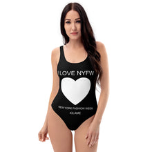 Load image into Gallery viewer, One-Piece Swimsuit 'I love NYFW'