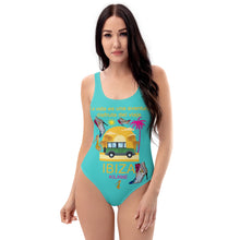 Load image into Gallery viewer, One-Piece Swimsuit 'Neon island'