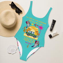 Load image into Gallery viewer, One-Piece Swimsuit 'Neon island'