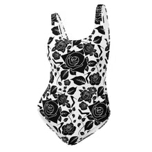 Load image into Gallery viewer, One-Piece Swimsuit 'Black Roses'