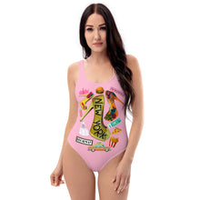 Load image into Gallery viewer, One-Piece Swimsuit 'Pink Pop Princess'