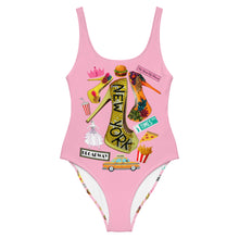 Load image into Gallery viewer, One-Piece Swimsuit 'Pink Pop Princess'