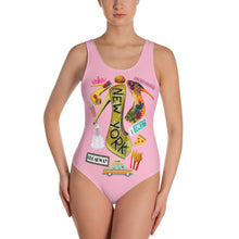 Load image into Gallery viewer, One-Piece Swimsuit 'Pink Pop Princess'