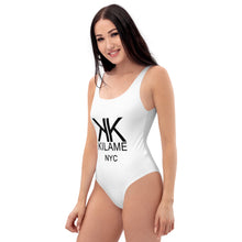 Load image into Gallery viewer, One-Piece Swimsuit Oli 'Kilame logo'