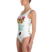 Load image into Gallery viewer, One-Piece Swimsuit 'Toda la vida Ibiza'