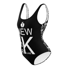 Load image into Gallery viewer, One-Piece Swimsuit 'New York Kilame Apple'