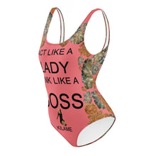 Load image into Gallery viewer, One-Piece Swimsuit Dias 'Think like a Boss'