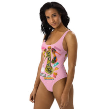 Load image into Gallery viewer, One-Piece Swimsuit 'Pink Pop Princess'