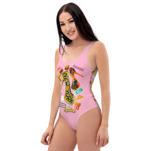 Load image into Gallery viewer, One-Piece Swimsuit 'Pink Pop Princess'