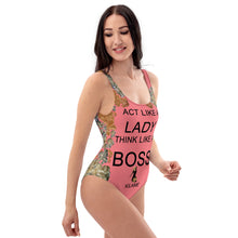 Load image into Gallery viewer, One-Piece Swimsuit Dias 'Think like a Boss'