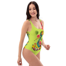 Load image into Gallery viewer, One-Piece Swimsuit 'Tropical'