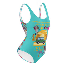 Load image into Gallery viewer, One-Piece Swimsuit 'Neon island'