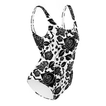 Load image into Gallery viewer, One-Piece Swimsuit 'Black Roses'