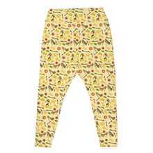 Load image into Gallery viewer, Plus Size Leggings Ravioli 'Pasta and shoes'