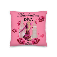 Load image into Gallery viewer, Premium Pillow 'Pink Diamond'