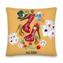 Load image into Gallery viewer, Pillow 'Down the rabbit hole'