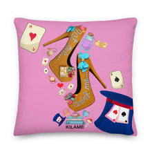 Load image into Gallery viewer, Pillow 'Eat me drink me'