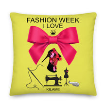Load image into Gallery viewer, Pillow 'Fashion Week'