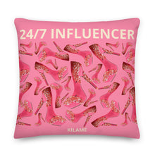 Load image into Gallery viewer, Pillow '24/7 Influencer'