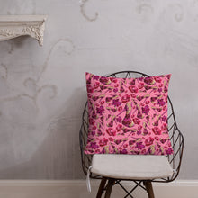 Load image into Gallery viewer, Premium Pillow 'Pink Diamond'