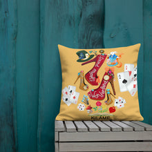 Load image into Gallery viewer, Pillow 'Down the rabbit hole'