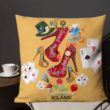 Load image into Gallery viewer, Pillow 'Down the rabbit hole'