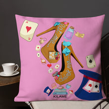 Load image into Gallery viewer, Pillow 'Eat me drink me'