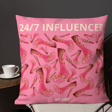 Load image into Gallery viewer, Pillow '24/7 Influencer'