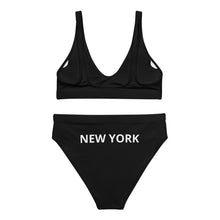 Load image into Gallery viewer, Recycled high-waisted bikini 'Kilame logo'