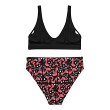 Load image into Gallery viewer, Recycled high-waisted bikini Ser '24/7 Influencer'